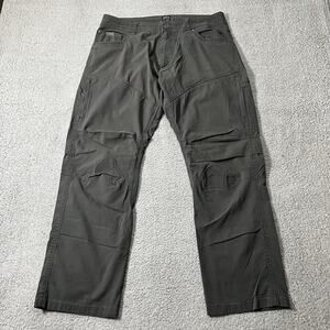 Kuhl Pants Mens 34x30 Gray Konfidant Outdoor Hiking Vented Stretch Utility